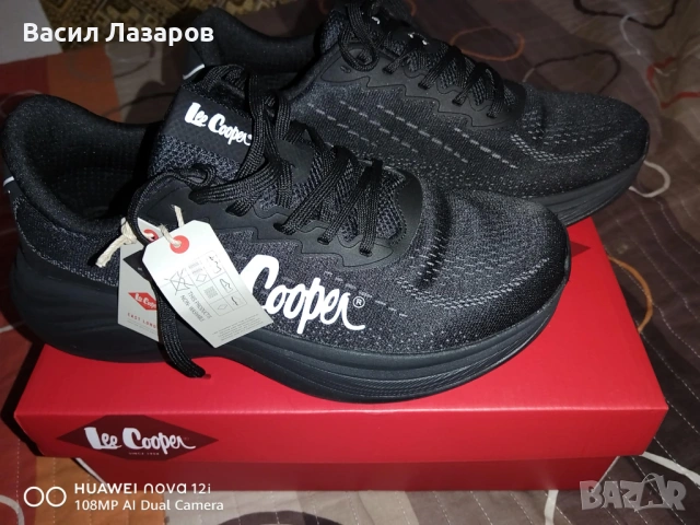 Маратонки Lee Cooper от новата колекция. Цветът е черен.  Оригинал, снимка 3 - Маратонки - 54113535