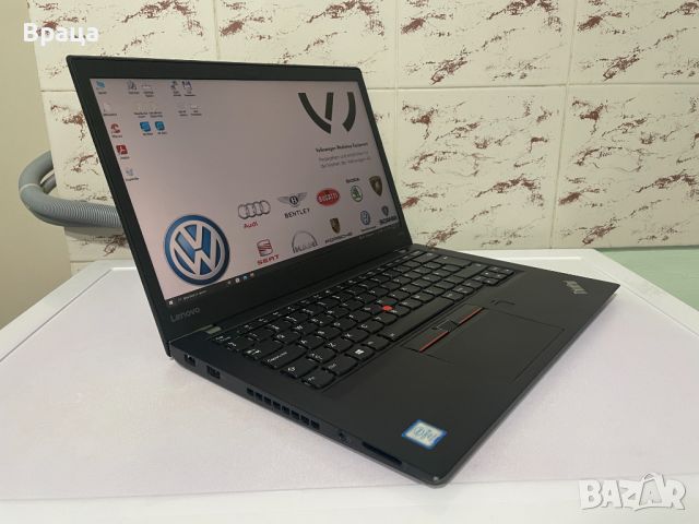 Лаптоп Lenovo T470s в гаранция, снимка 2 - Лаптопи за дома - 46641605