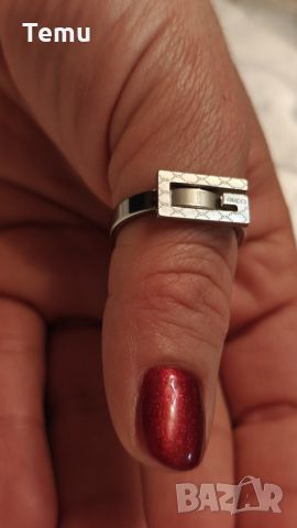 Уникален пръстен от медицинска стомана, снимка 2 - Пръстени - 46409126