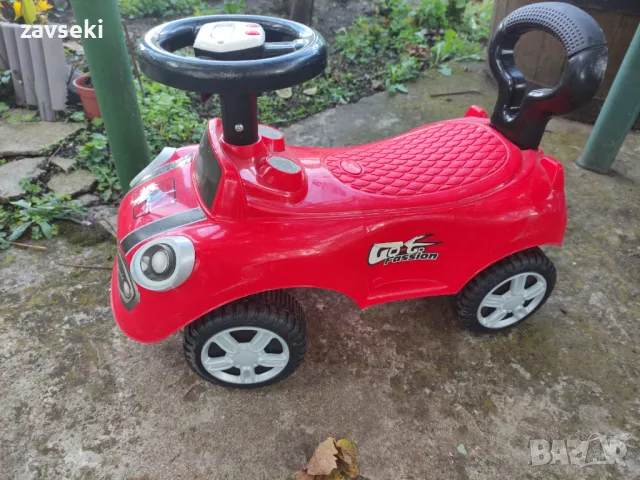 Количка за бутане CHIPOLINO Ride-on GO GO ЧЕРВЕН, снимка 1 - Детски велосипеди, триколки и коли - 47774758