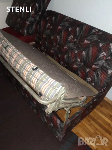 Продавам разтегателен диван,  двойка, снимка 5 - Дивани и мека мебел - 52643873