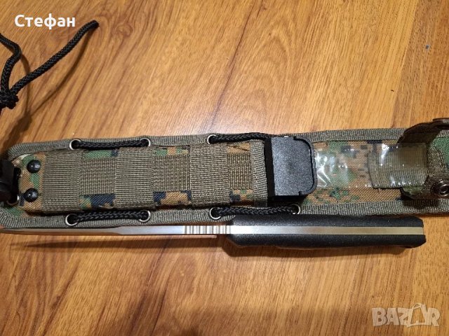 Тактически фиксиран боен нож Aggressor, снимка 7 - Ножове - 49444909