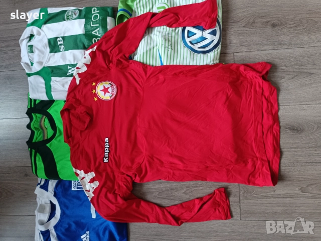 Лот футболни фланелки Germany,Цска,Берое,Celtic,Real,Manchester,Juventus, снимка 5 - Футбол - 52928865