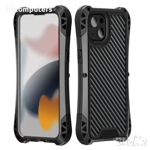 iPhone 13 mini 5.4 inch R-JUST AMIRA Удароустойчив Калъф и Протектор