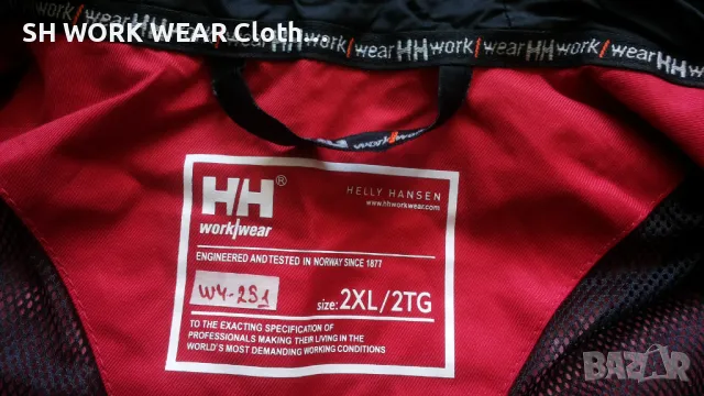 HELLY HANSEN Chelsea Work Waterproof Wind Jacket размер XXL работно яке водонепромокаемо W4-251, снимка 14 - Якета - 47324981