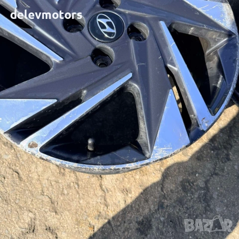 Джанти 5x114.3, 16 цола, 6J, ET50, 52910Q0200R8A със забележки от Hyundai I20 1.0T, двигател G3LE, снимка 18 - Гуми и джанти - 54078892