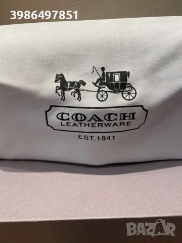 Оригинална нова чанта Coach Tabby 26 естествена кожа, снимка 10 - Чанти - 48131598