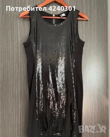 Къса черна рокля H&M