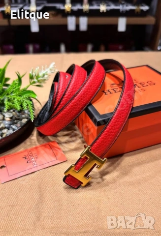 колани от естествена кожа в кутия hermes , снимка 13 - Колани - 53216909