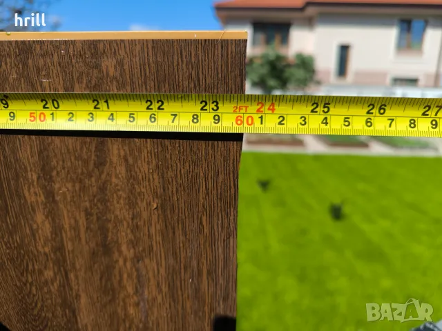 ПВЦ дограма орех с термопанели, като нова, снимка 11 - Дограми - 50109221