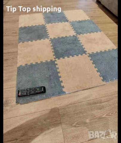 Мек килим пъзел от 10 части 1кв .м, снимка 5 - Килими - 51889369