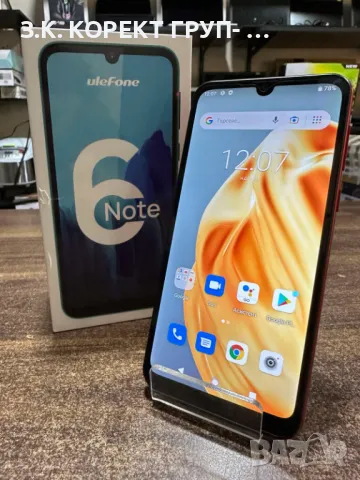 Ulefone Note 6 32GB, снимка 2 - Други - 48541062