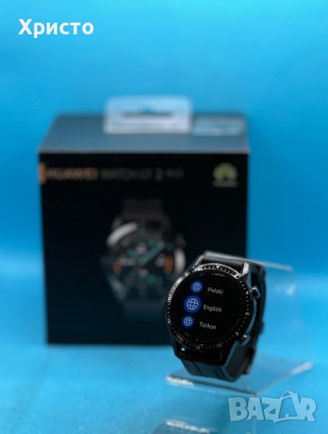 Смарт часовник Huawei Watch GT 2, 46 мм, Matte Black , снимка 1 - Смарт часовници - 46070798