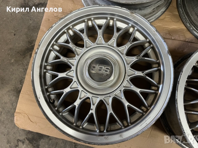 Джанти BBS 15 цола 4x100 от VW Golf 3, снимка 2 - Гуми и джанти - 53865347