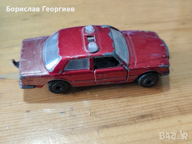 Количка български matchbox mercedes 450 sel, снимка 2 - Колекции - 53850418