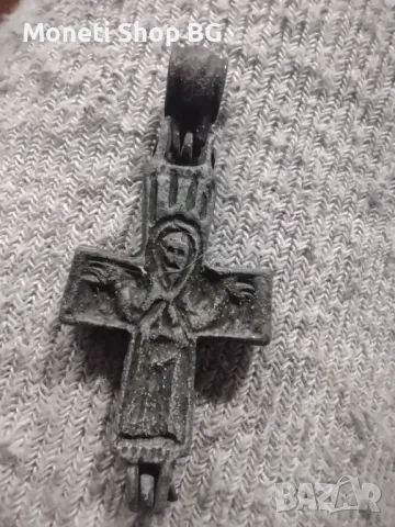 Бронзов кръст- енколпион , снимка 3 - Други ценни предмети - 50139712
