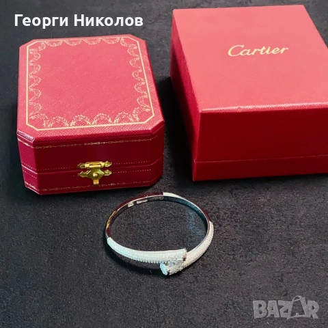 Дамска гривна Картие , снимка 2 - Гривни - 52683089