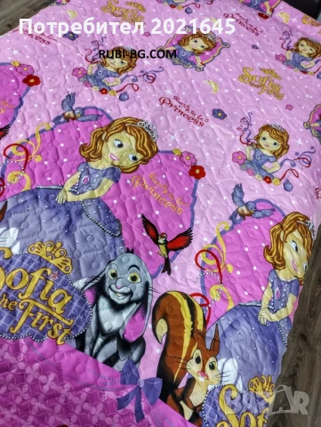 Детско шалте за единично, снимка 3 - Покривки за легло - 50545497