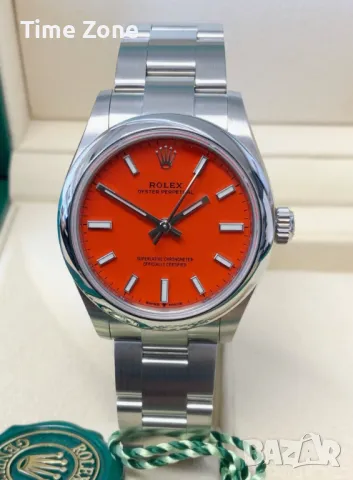 Rolex Oyster Perpetual 36mm Steel Tiffany Blue Dial Automatic Дамски Различни Варианти, снимка 10 - Дамски - 48183241