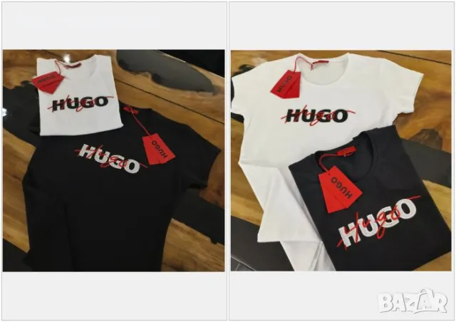 Hugo Boss Дамска Тениска👚Дамска Блуза С Къс Ръкав Хуго Бос - 2 Налични Цвята Код A513