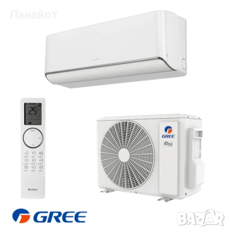 Инверторен климатик Gree Airy GWH12AVCXD-K6DNA1A-I / 12 000 BTU, Клас А+++
