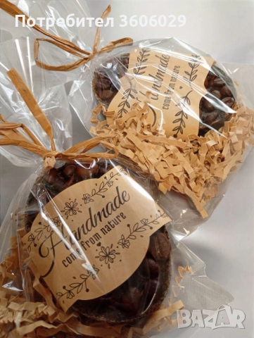 масажният и екфолиращ сапун с кафе , снимка 2 - Козметика за тяло - 52257402