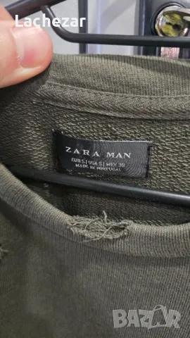 Мъжка блуза на Zara men S, снимка 2 - Тениски - 49570353