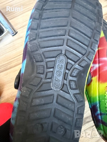 Оригинални топли шикозни чехли CROCS! 42-43 н, снимка 7 - Мъжки чехли - 51253950