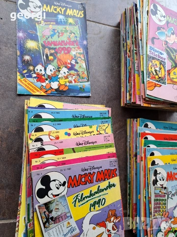 колекция комикси Micky Maus Walt Disney на немски език 35/6 