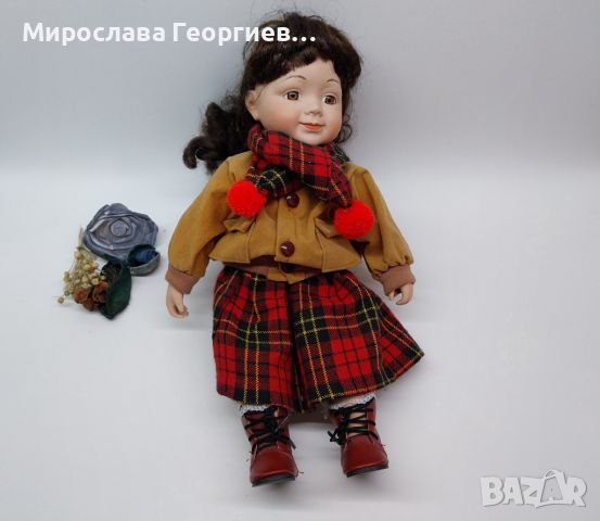 Стара порцеланова кукла , снимка 3 - Колекции - 45520642