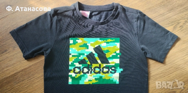 Оригинална тениска ADIDAS LEGO, размер 140-146, 9-10 години, като нова, снимка 2 - Детски тениски и потници - 51799689