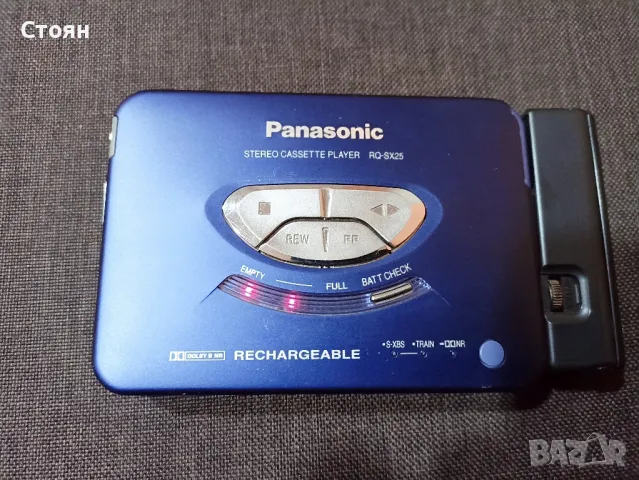 уокмен,walkman,касетофон,panasonic rq sx25, снимка 1 - Радиокасетофони, транзистори - 48337498