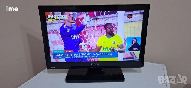 LED телевизор Funai НОМЕР 24. Model LED19-H800M. 19 инча - 48см. Цифров и аналогов тунер ( ATV+DTV).