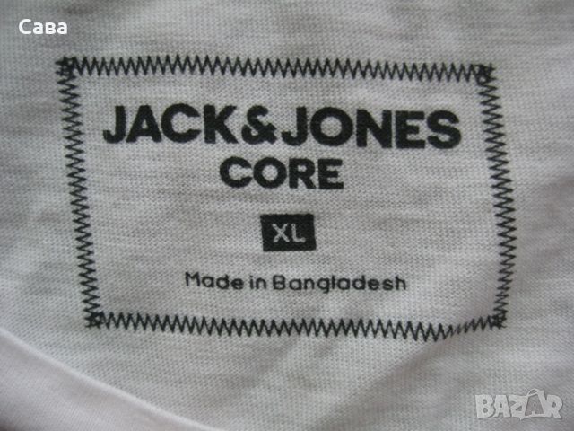Тениска JACK&JONES  мъжка,ХЛ, снимка 1 - Тениски - 46072800