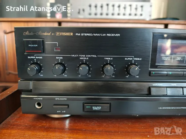 Fisher RS-909 Стерео Ресивър, снимка 5 - Ресийвъри, усилватели, смесителни пултове - 49668565