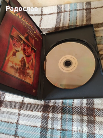 4 бр. DVD Индиана Джоунс филми + бонус материал , снимка 9 - DVD филми - 53321916