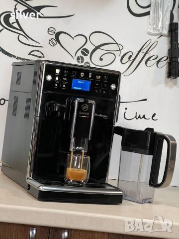 Кафемашина кафе автомат Saeco Picobaristo de luxe с гаранция, снимка 2 - Кафемашини - 45664315