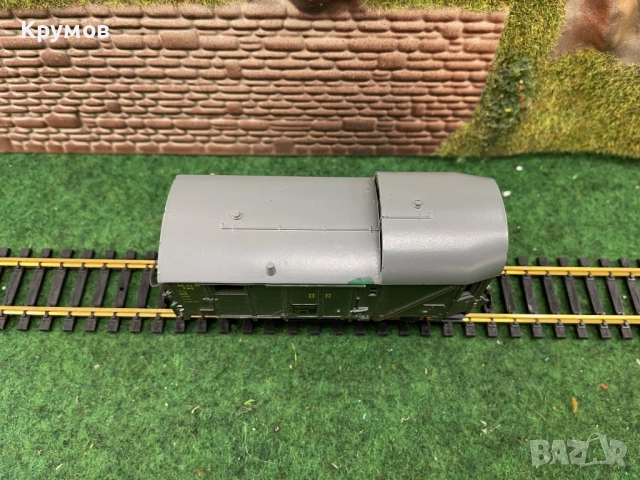Вагон пътнически поща 2-осен Пико HO 1:87 влак ЖП модел, снимка 4 - Колекции - 52979312