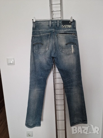 Страхотни мъжки дънки G STAR RAW размер 30, снимка 6 - Дънки - 53574459