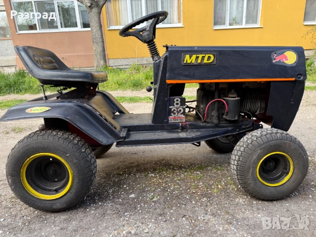 Тракторна  косачка без косилен апарат MTD 12кс Brigs & Stration , снимка 2 - Градинска техника - 54218197