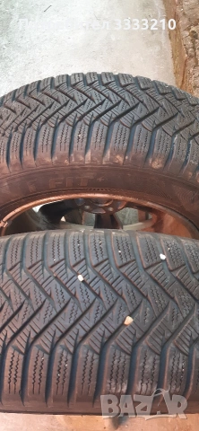 Два броя зимни гуми 215/60/16 цола 7мм.грайфер ДОТ 4023, снимка 6 - Гуми и джанти - 53961153