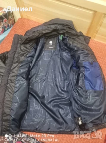 Мъжко яке G-star есен зима размер L, снимка 6 - Якета - 51014407