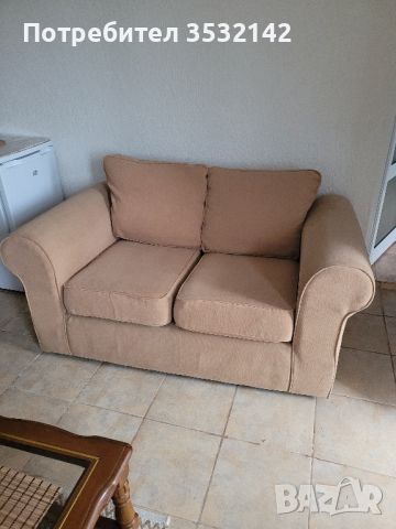 Двуместен диван, снимка 1 - Дивани и мека мебел - 45566065