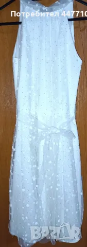 Къса бяла рокля, снимка 3 - Рокли - 50380245