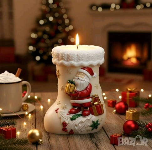 Молд коледен ботуш (4), снимка 6 - Форми - 53616811