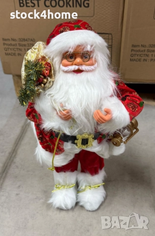 Симпатичен голям Дядо Коледа в различни варианти, Дядо коледа играчка, снимка 2 - Декорация за дома - 52467077