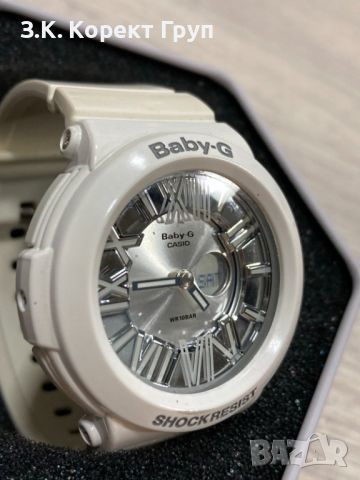 Дамски часовник Casio Baby-G Ana-Digi Neon Illuminator BGA-160-7B1, снимка 3 - Дамски - 46402933