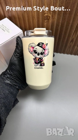 чаша за кафе Термос за кафе чай вода Различни цветове 🌈 Термос с джобен размер 300мл 