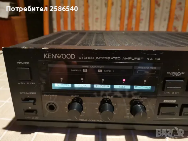 Стерео усилвател Kenwood KA-94, снимка 13 - Ресийвъри, усилватели, смесителни пултове - 47299901