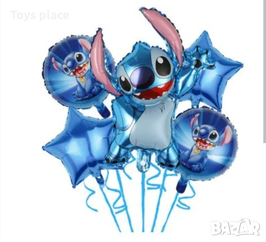 Латексови балони Лило и Стич Lilo and Stitch Фолиеви балони , снимка 2 - Други - 50665148